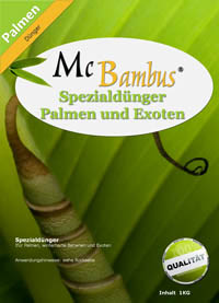 Bambus-Leverkusen Mc-Bambus Spezialdünger mit Langzeitwirkung für Palmen