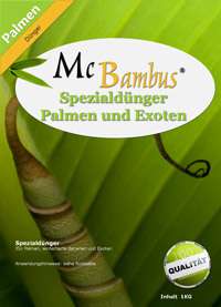 Bambus-Leverkusen: Mc-Bambus Spezialdnger mit Langzeitwirkung fr Palmen - Ort: Leverkusen